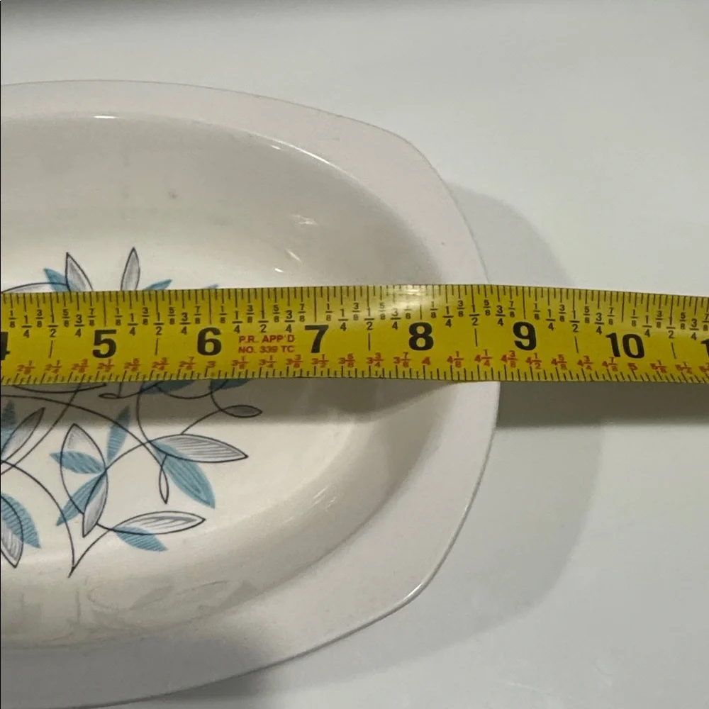 VINTAGE Midwinter Stylecraft Fashion Shape Oval Serving Platter “Cassandra